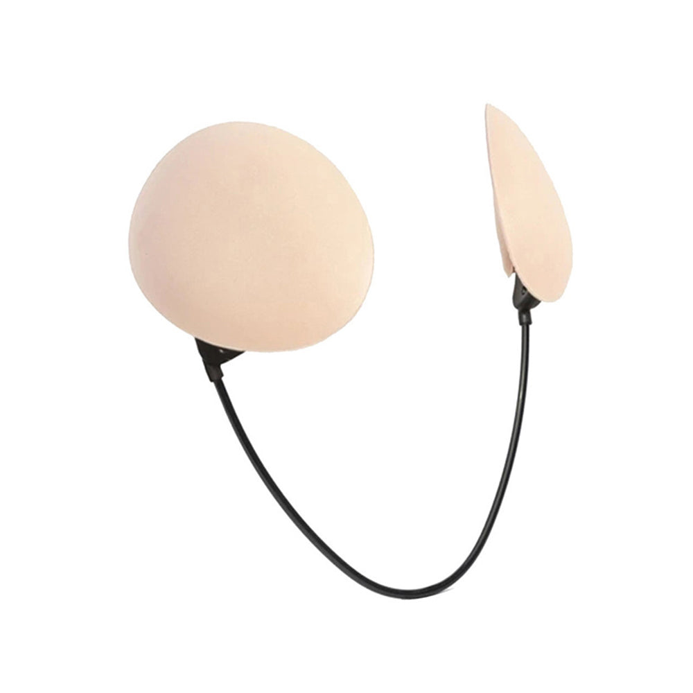 Women Invisible Push Up Frontless Bra Kit Nude