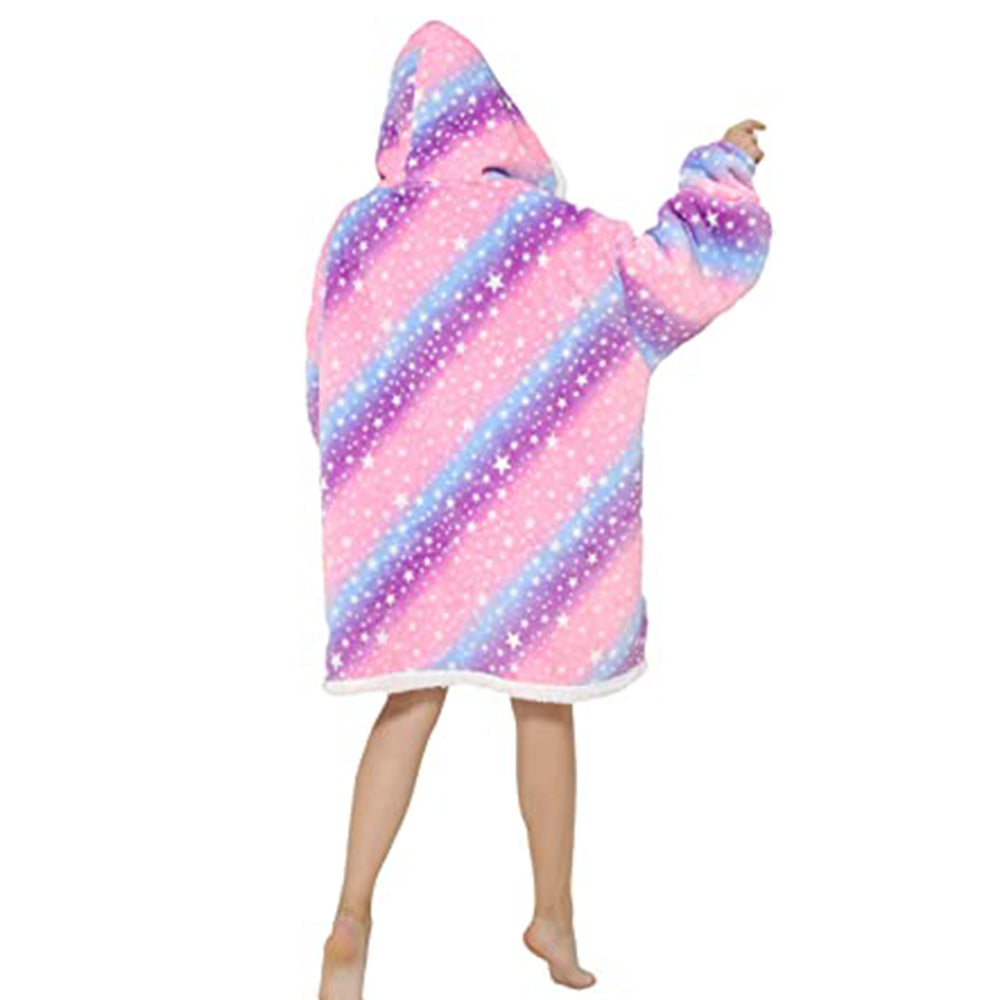 Women Sherpa Hooded Blanket Style 2
