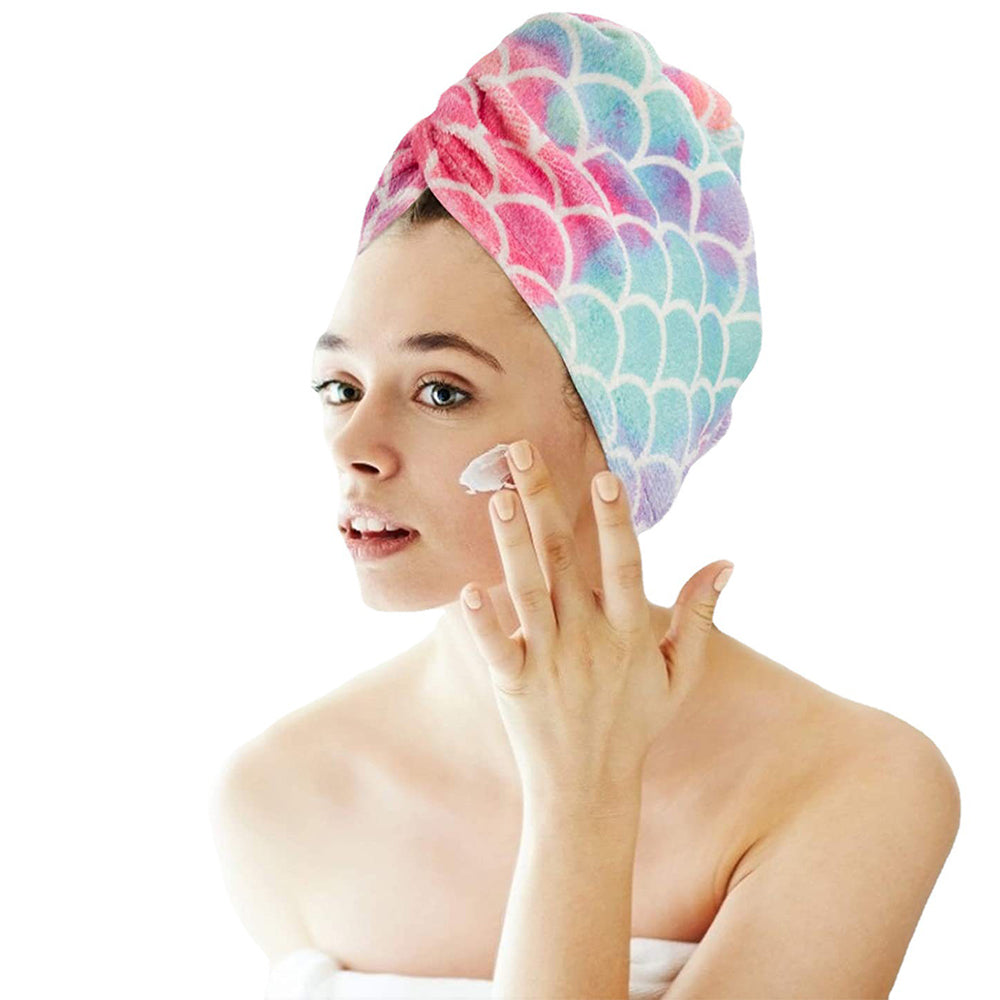 3Pcs Microfiber Hair Towel Hair Wrap