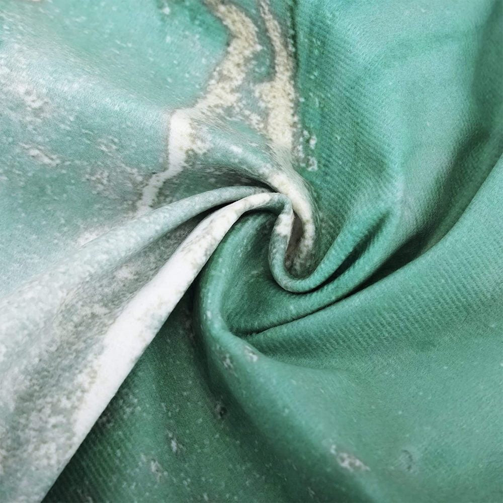 4Pcs Luxury Cushion Covers Marble Texture Turquoise and Gold Silver Pillow Cover