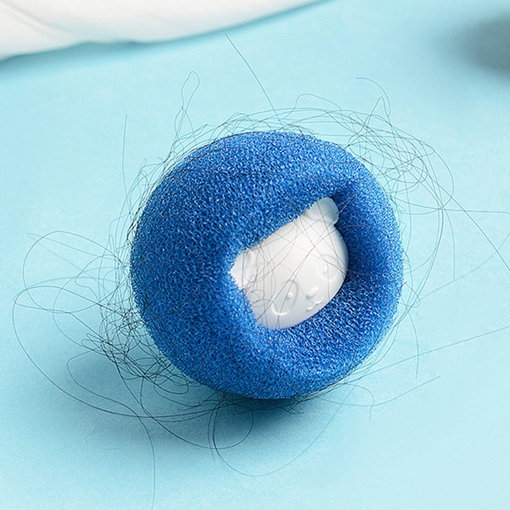 6Pcs Reusable Sponge Laundry Washer Dryer Balls Pet Hair Remover Tools