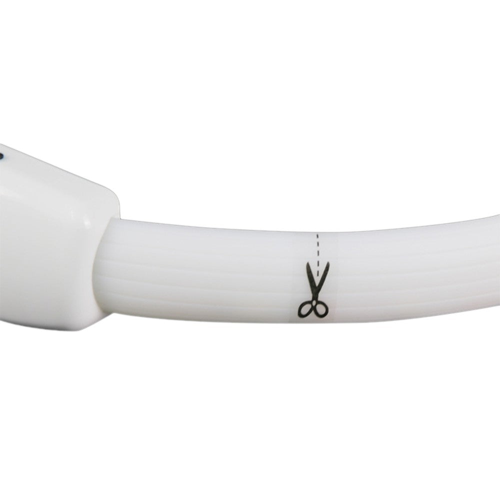 2Pcs USB Rechargeable Lighted Dog Collar Led Collar Band Pet Collars