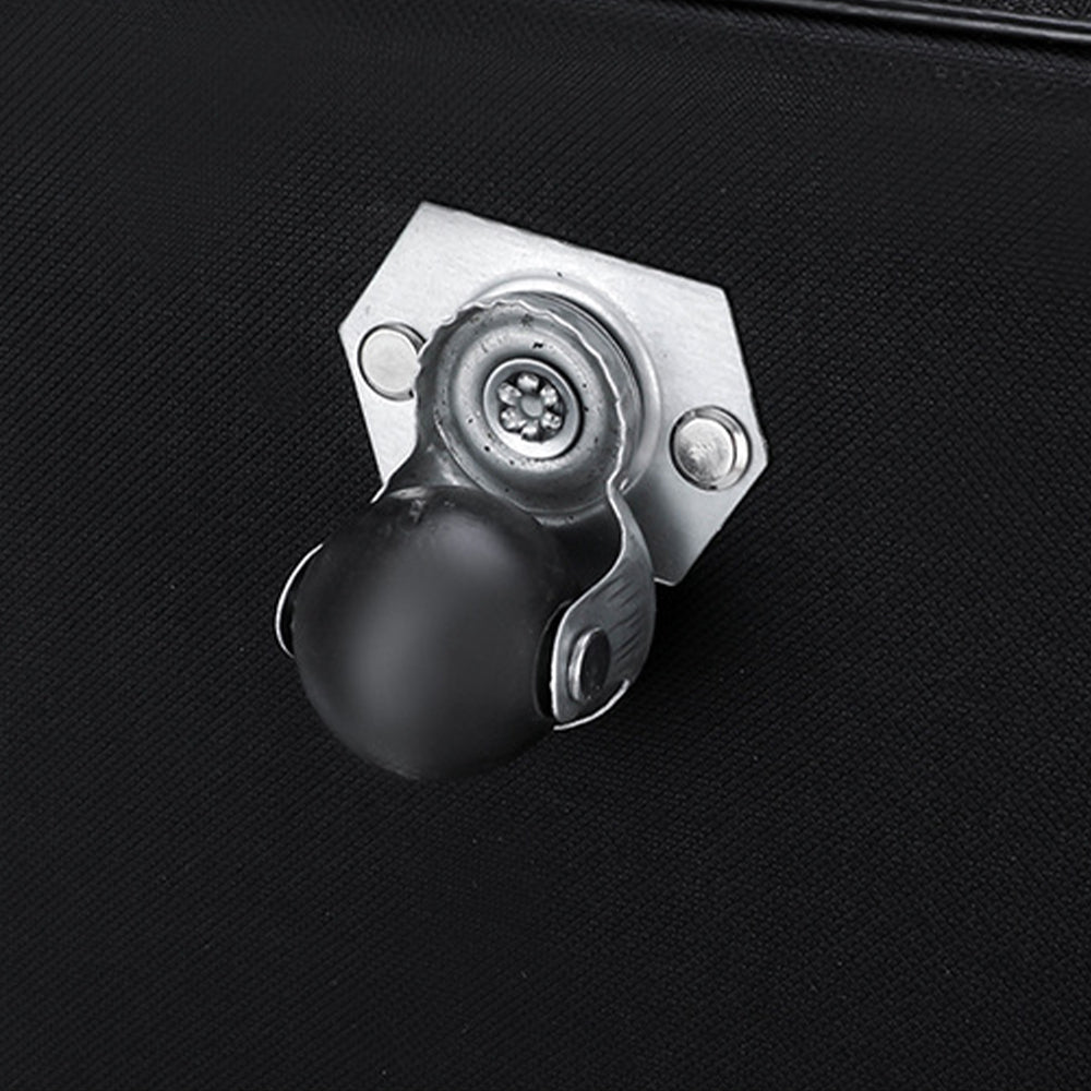 63x40x20cm Wheeled Travel Duffel Bag Expandable Oxford Bag