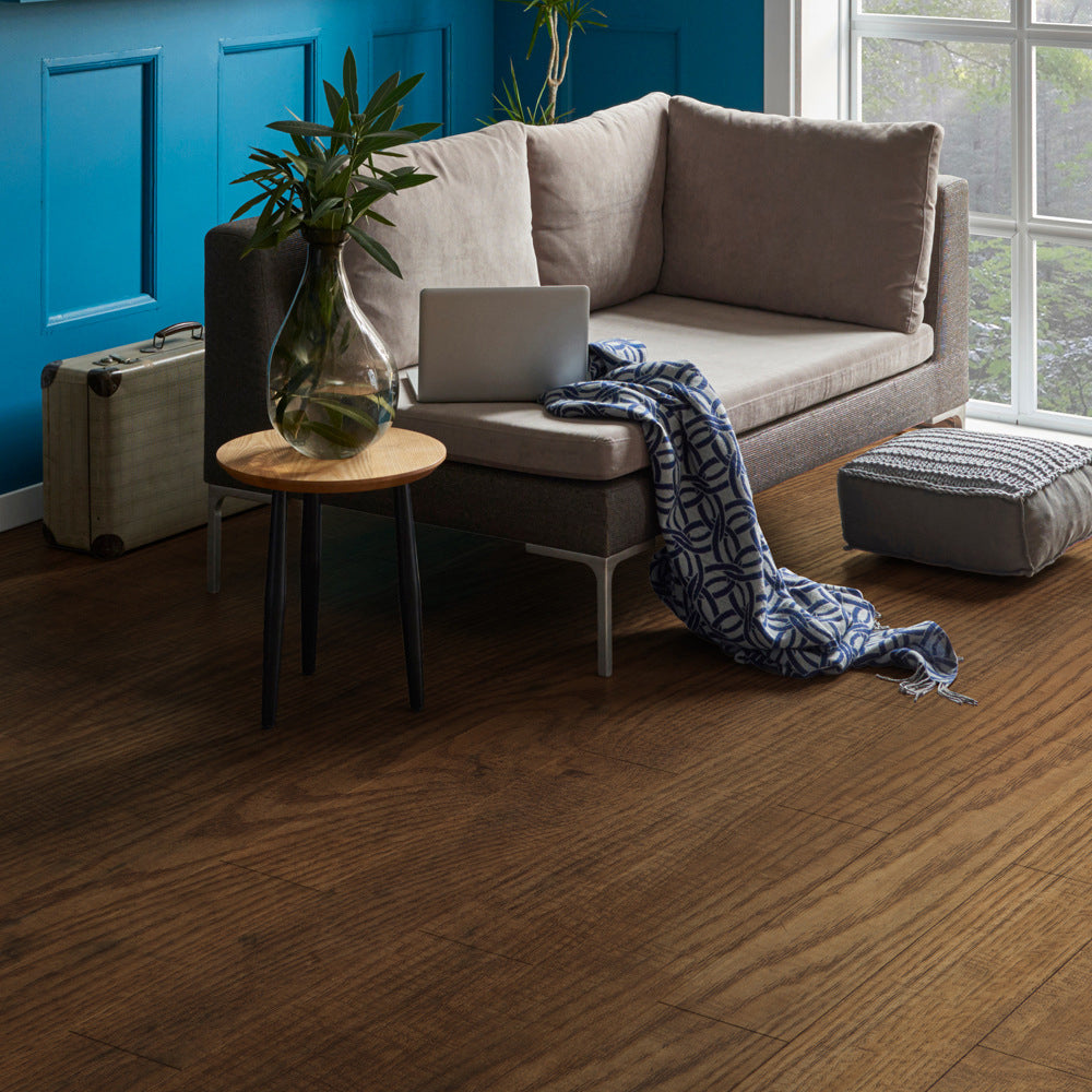 20x300cm Floor Tile Sticker Self Adhesive Waterproof Floor Tile Protector Brown