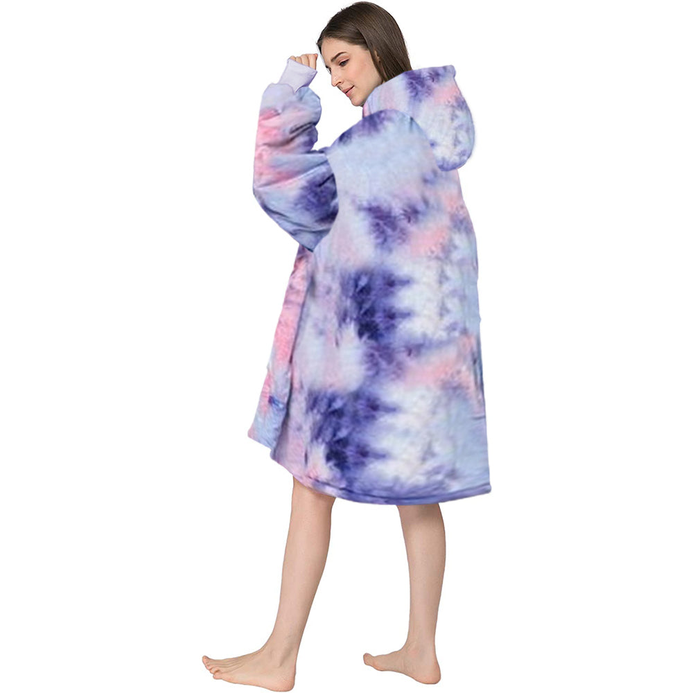 Dye Unisex Hoodie Blanket Style 1