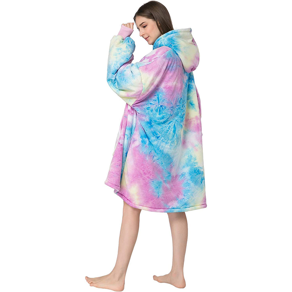 Dye Unisex Hoodie Blanket Style 3