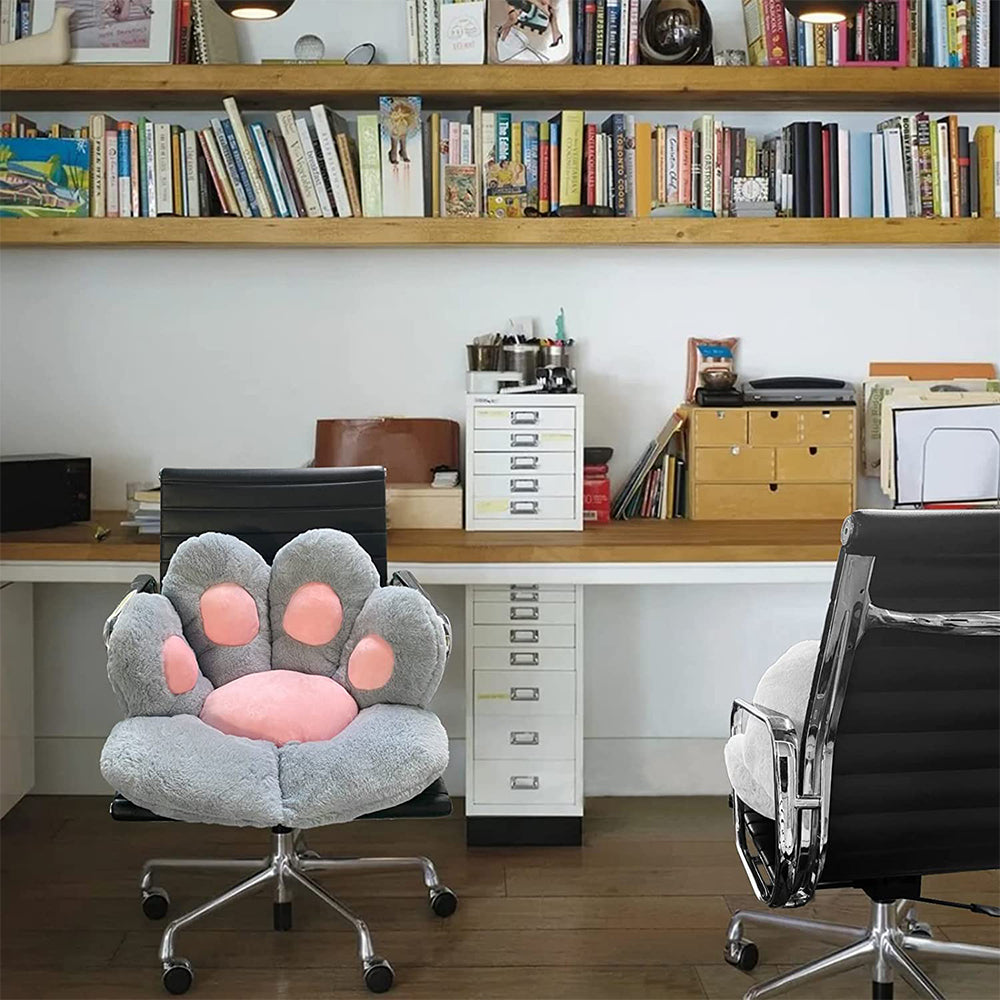 Large Chair Seat Cushion Sofa Cushion Car Seat Cushion Pillow Grey