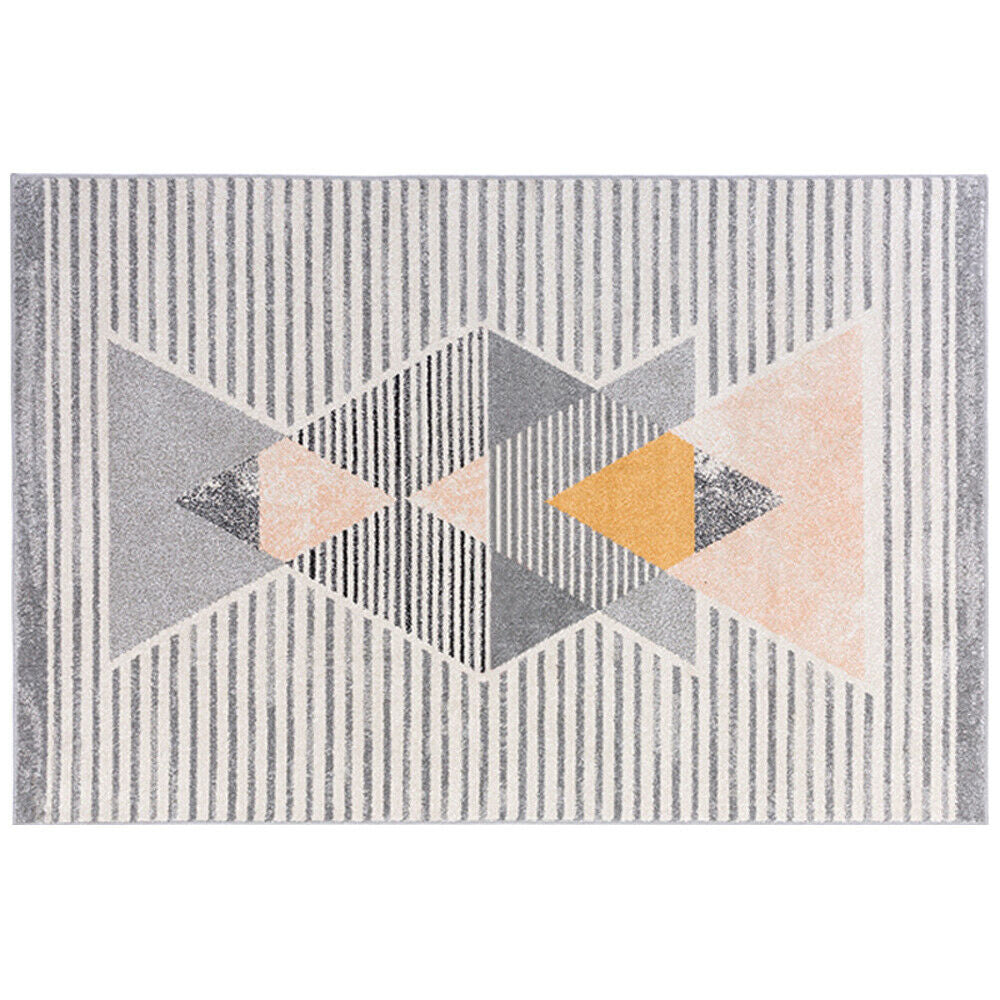 60x90cm Geometric Pattern Non Slip Rugs Style 1