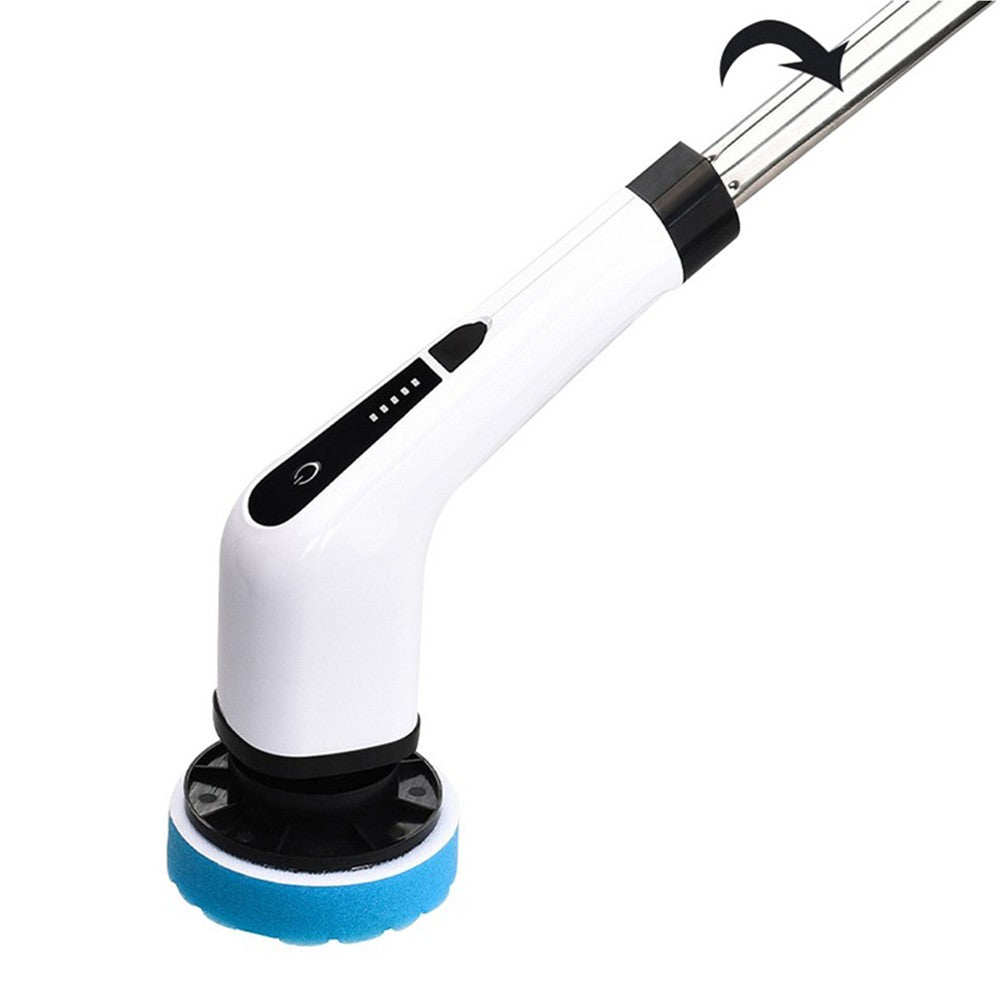 Retractable Electric Cleaning Brush Set USB Rechargeable Spin Scrubber