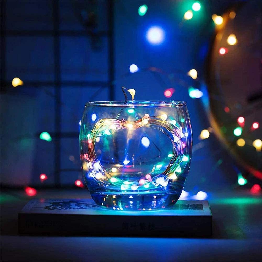 2Pcs 10M Christmas RGB Color Changing Smart String Lights