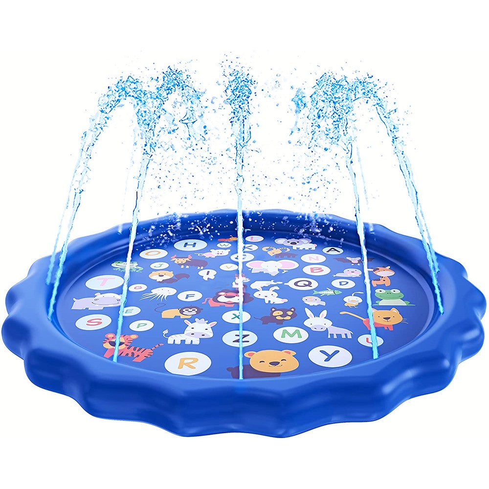 100cm Inflatable Outdoor Kids Sprinkler Pad Water Spray Pad