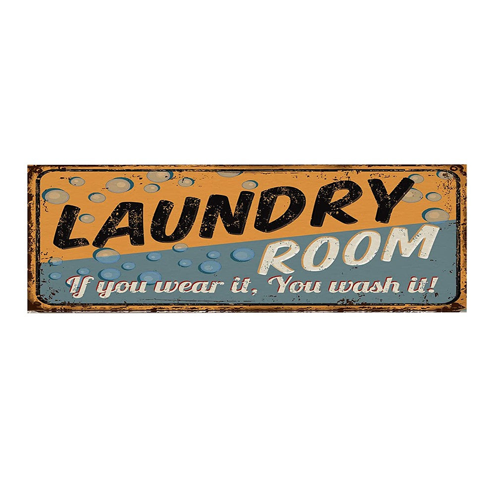 40x120cm Printed Laundry Room Rug Runner Non Slip Floor Mat Style 4