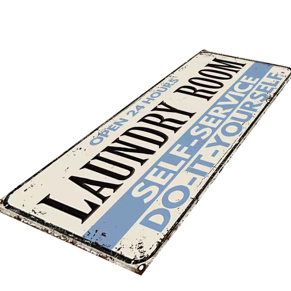 40x60cm Printed Laundry Room Rug Runner Non Slip Floor Mat Style 6