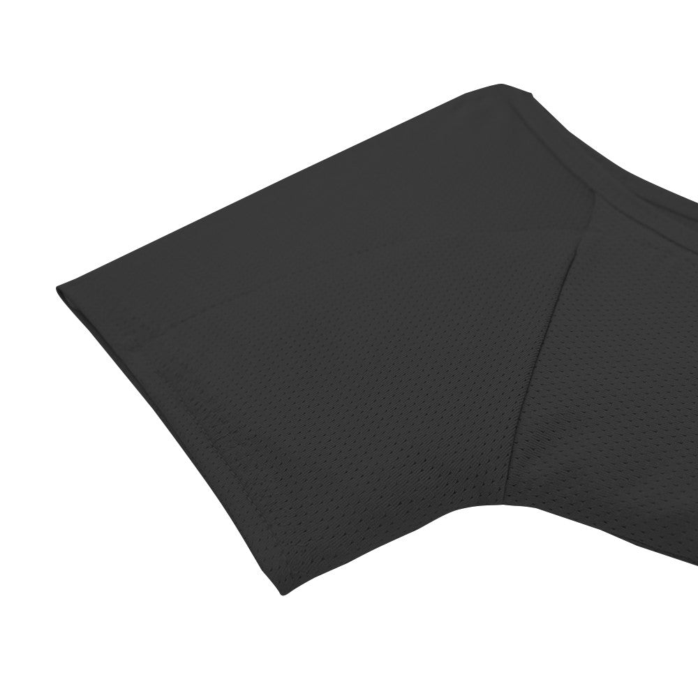 Women Breathable Underarm Sweat Vest Guard Washable Armpit Sweat Pads Black L