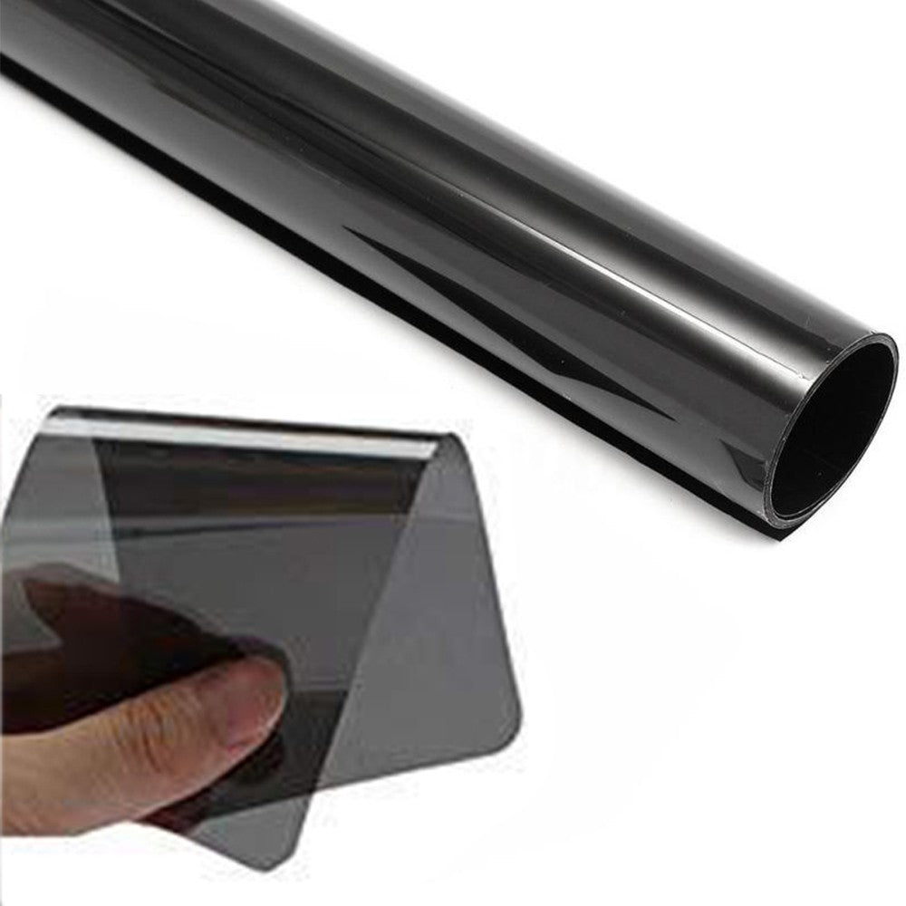 15% VLT 6m Black Car Home Window Tint Film Scratch Resistant Film Tinting Tools