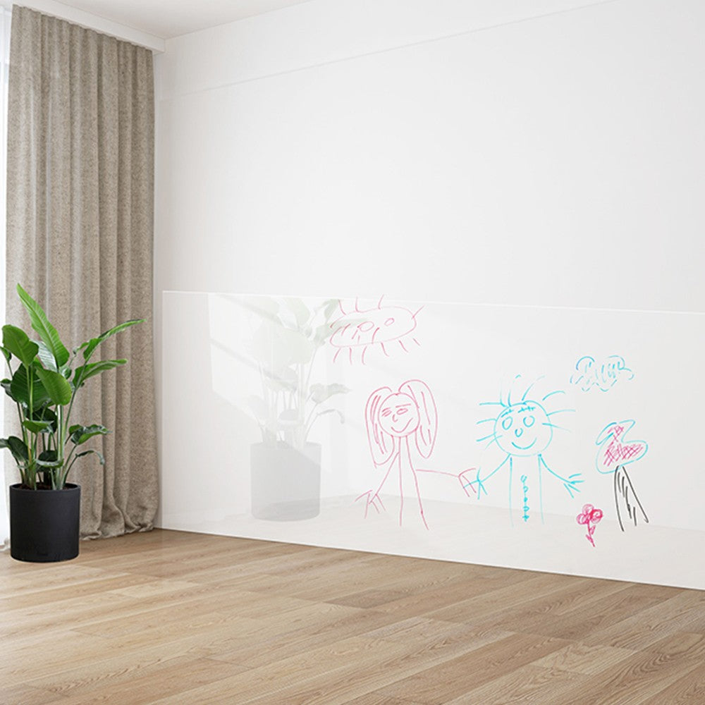 500x60cm Transparent Static Cling Wall Protector Film Waterproof Wall Sticker