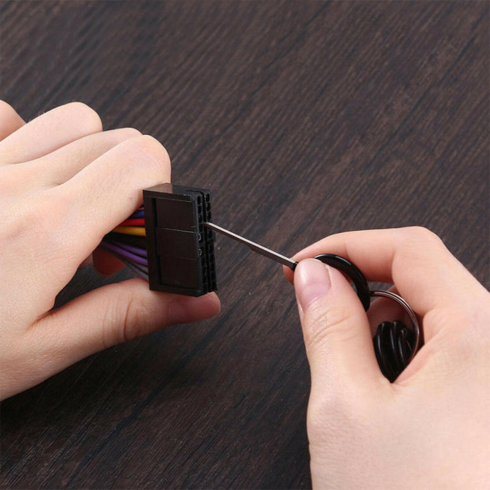 Set of 70Pcs Pin Ejector Wire Kit Extractor Auto Terminal Removal Connector Tool