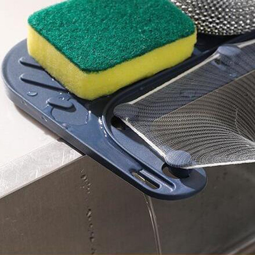 2Pcs Kitchen Sink Triangular Strainer Vegetable Fruit Drainer with 100 Mesh Bags