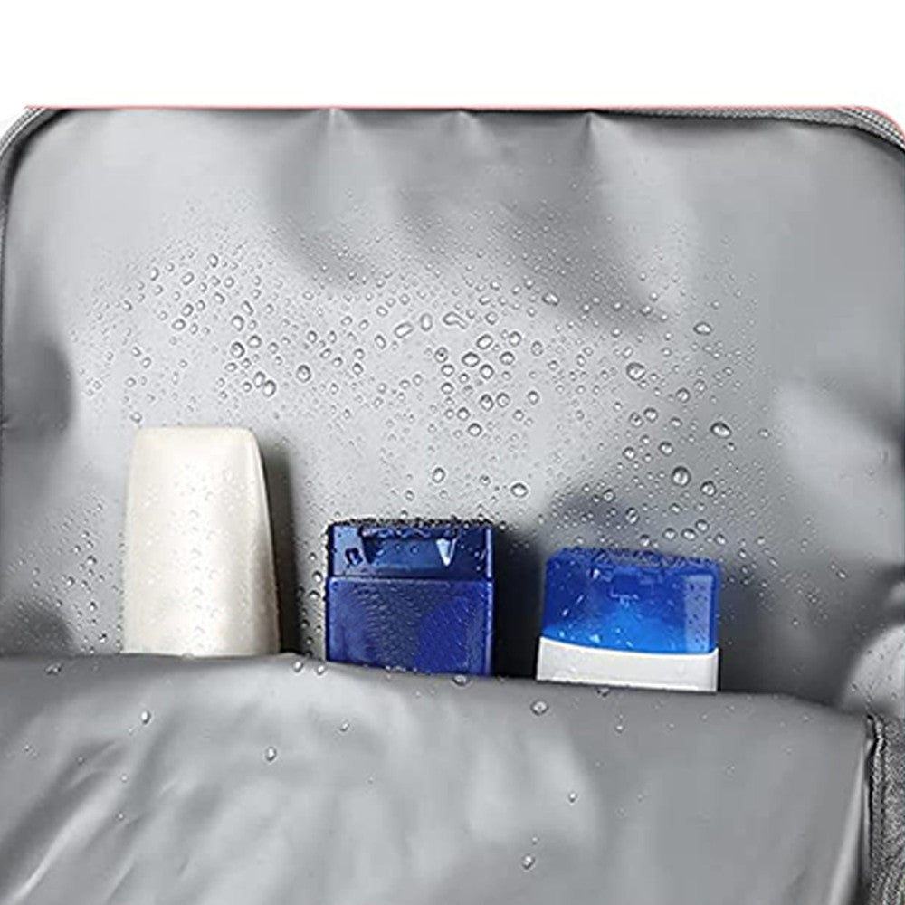 Large Capacity Travel Backpack Hiking Backpack Outdoor Gym Bag Mommy Bag Pink