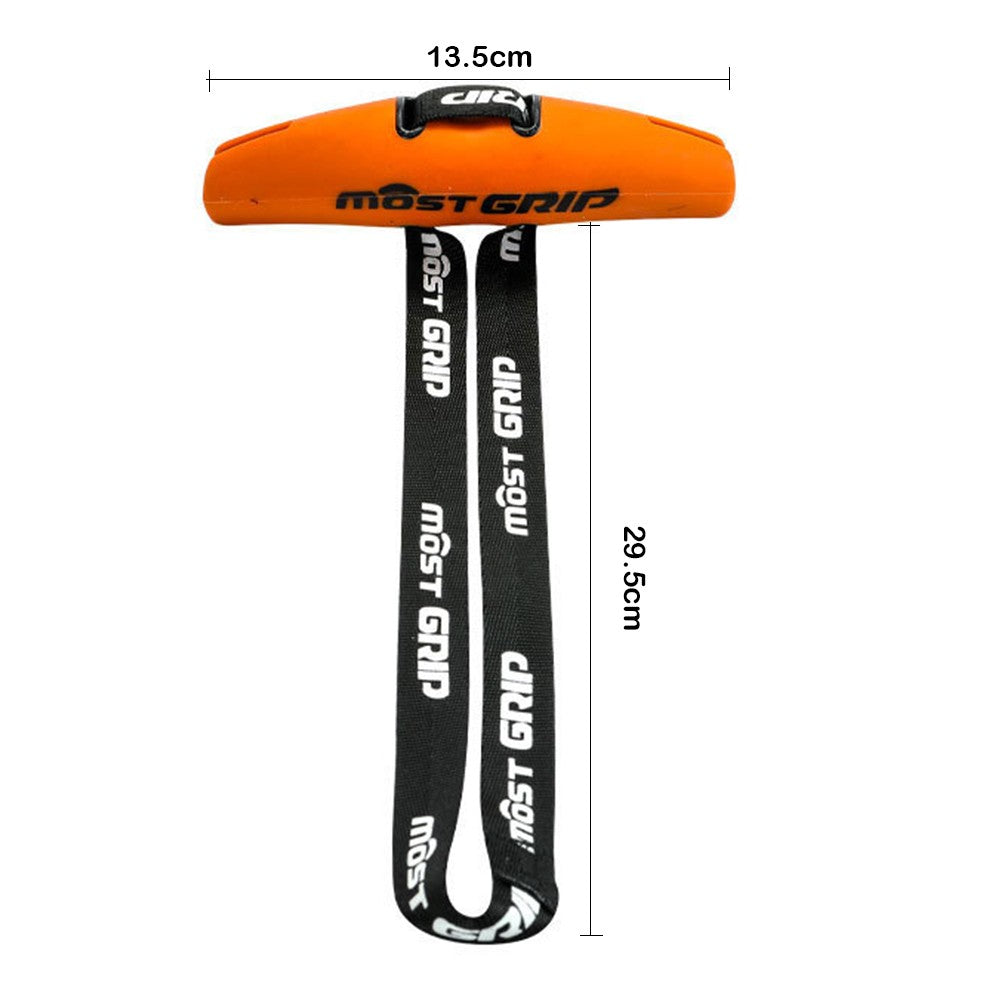2 Pairs of Pull up Handles Grips Resistance Band Exercise Training Handles