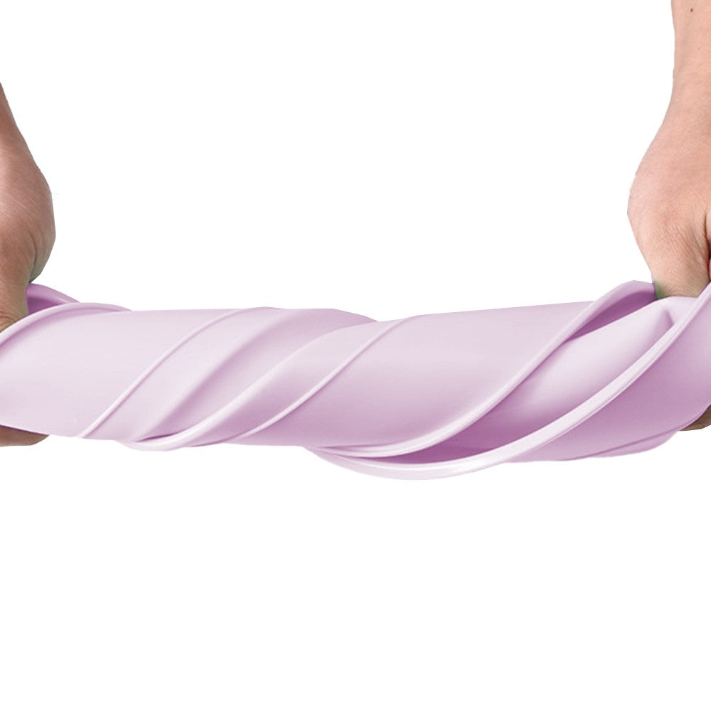 10 Inch Round Silicone Cake Pan Non-stick Baking Tray DIY Bakeware Mould Purple