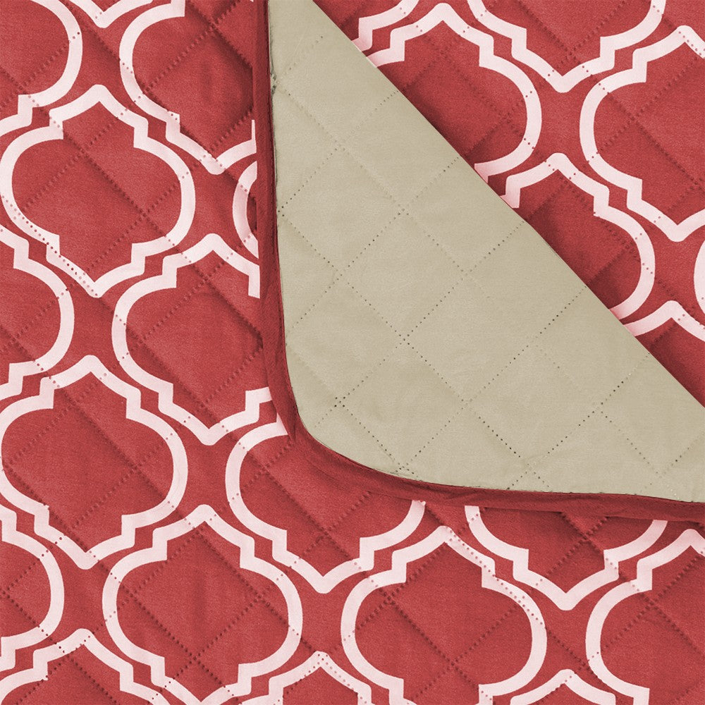 For 1-seater Couch Recliner Cover Sofa Slipcover Pet Sofa Mat Wine Red