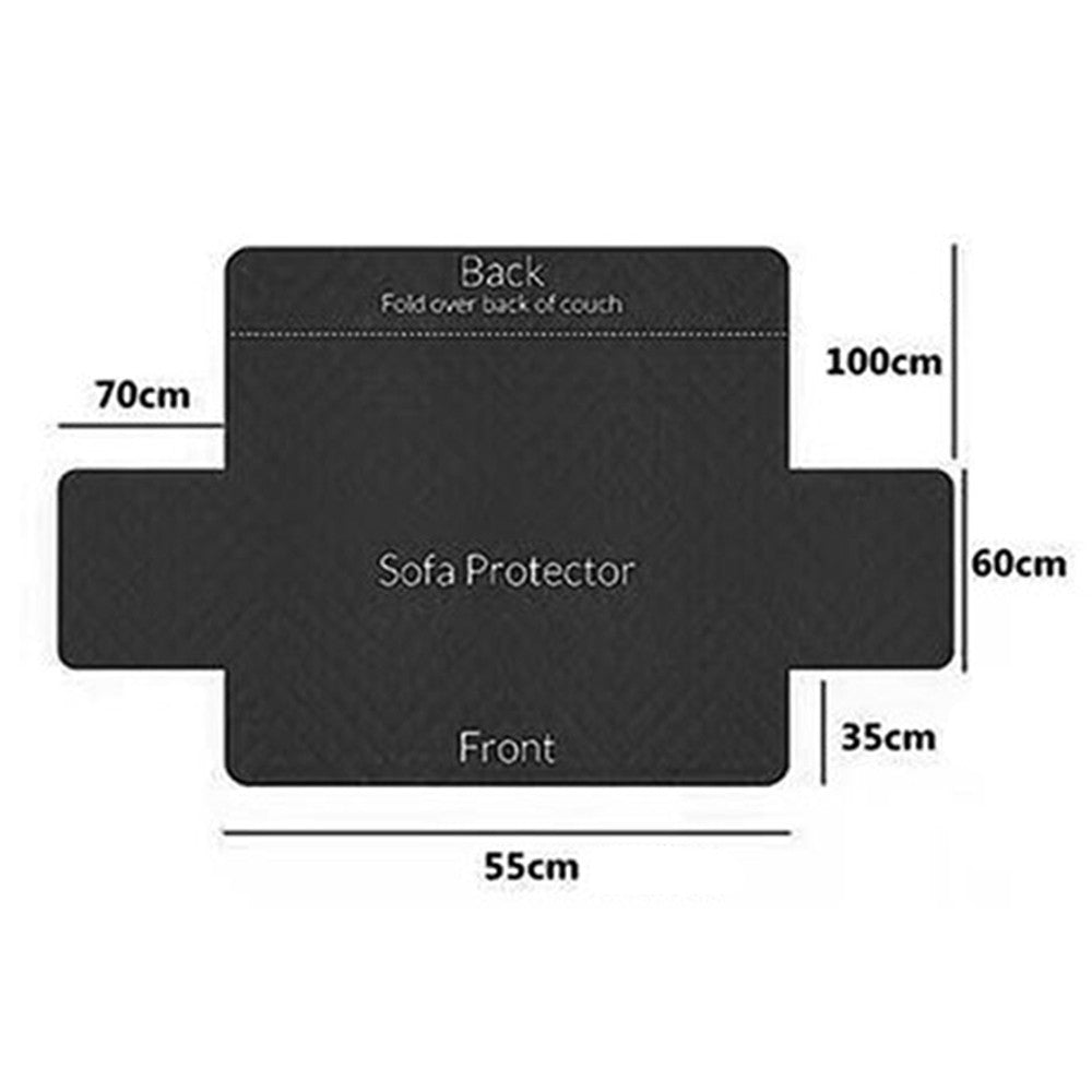 For 1-Seater T-shaped Recliner Couch Cover Recliner Cushion Slipcover Green