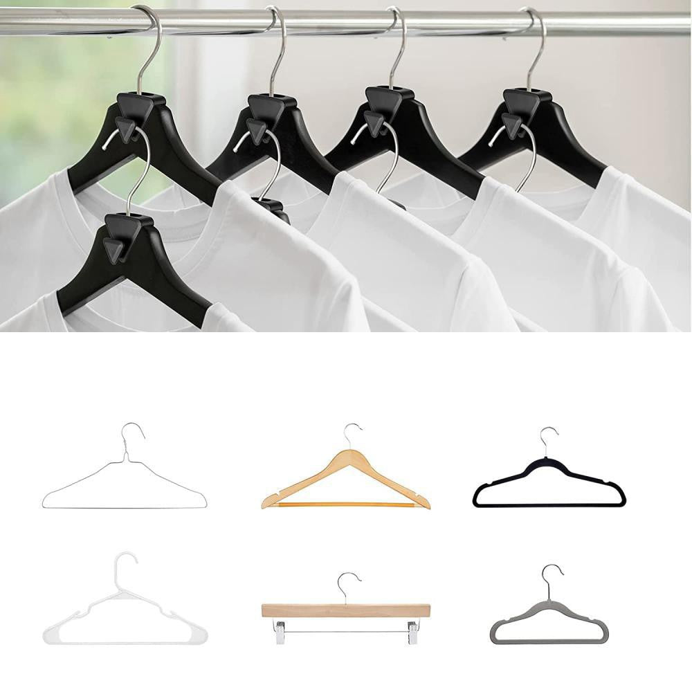 36Pcs Clothes Hanger Connector Hooks Closet Clothes Hanger Hooks Closet Organizer Space Saver