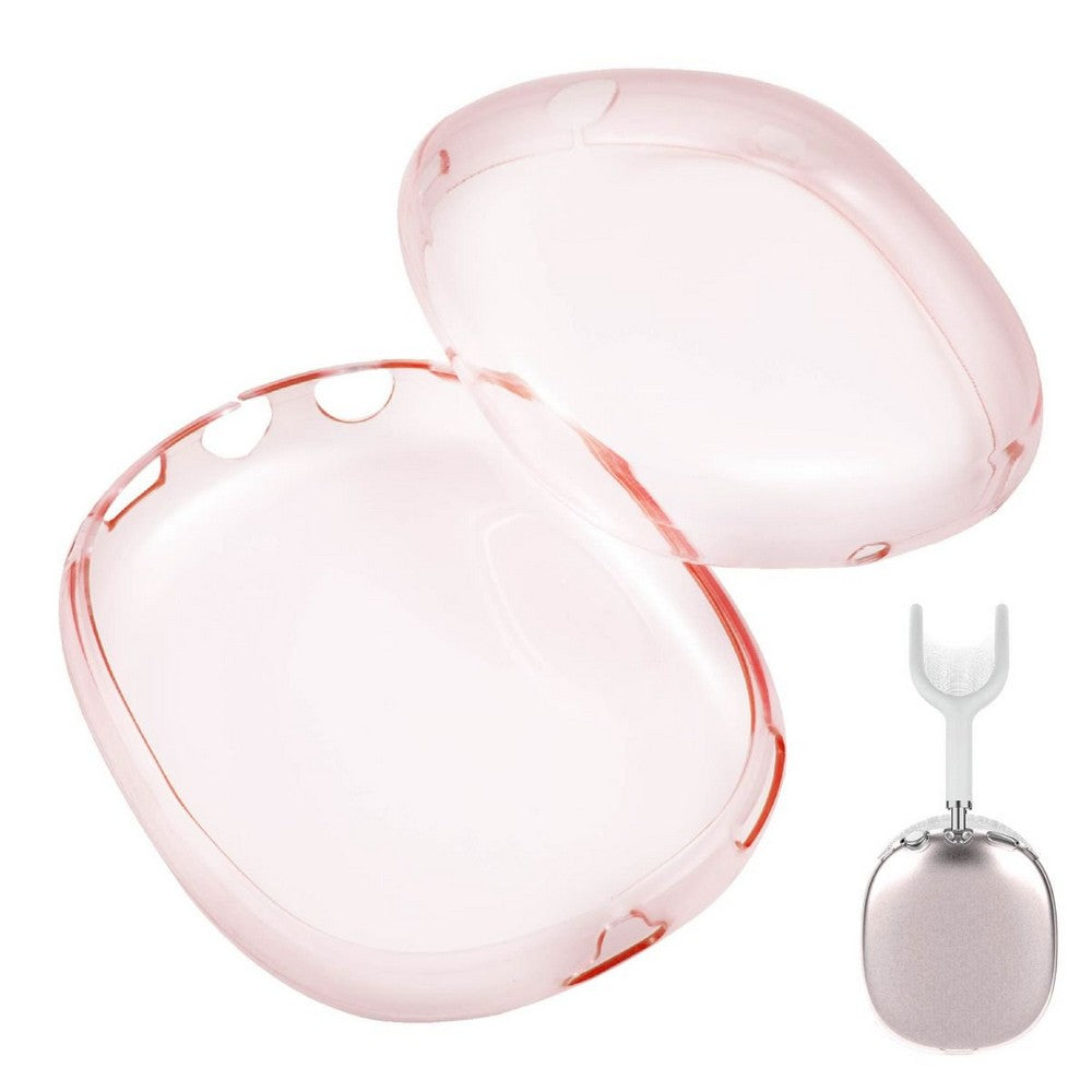 Pair of for Apple AirPods Max Headphone Case Shockproof Full Cover Protective Cover Pink