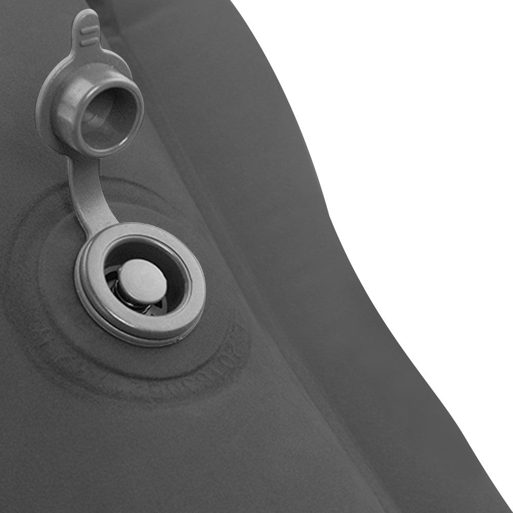 Inflatable Travel Pillows Office Nap Rest Pillow Inflatable Airplane Pillow Black