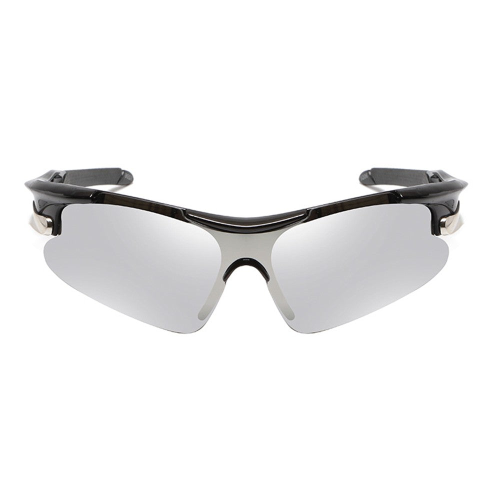 Adult Sports Sunglasses Windproof Cycling Sunglasses UV Protection Glasses White