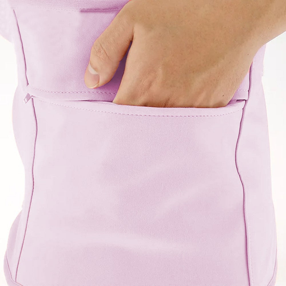2Pcs Reusable Castor Oil Pack Wrap Castor Oil Pack Kit for Waist and Neck Adjustable Elastic Strap Pink