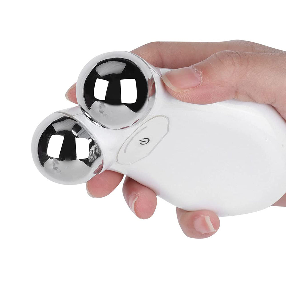 Microcurrent Face Skin Tightening Lifting Device Facial Beauty Machine White