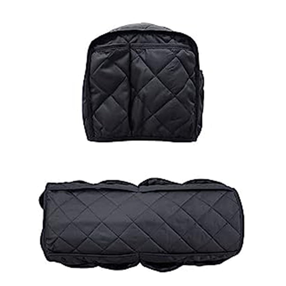 1Pc Sofa Armrest Organizer Storage Bag for Recliner Couch Armchair Black