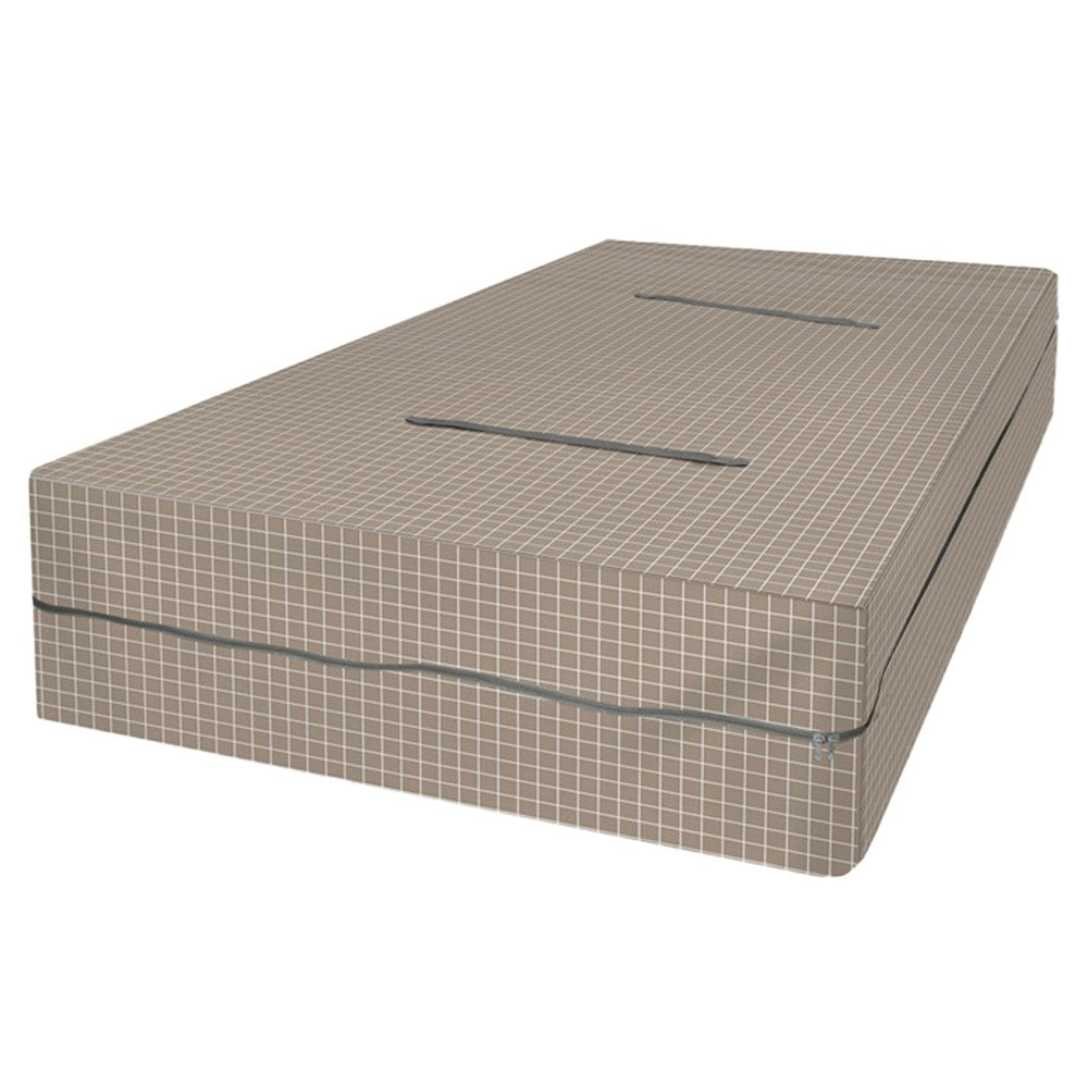 Mattress Bags Reusable Mattress Storage Dust Cover for Moving Khaki for Single