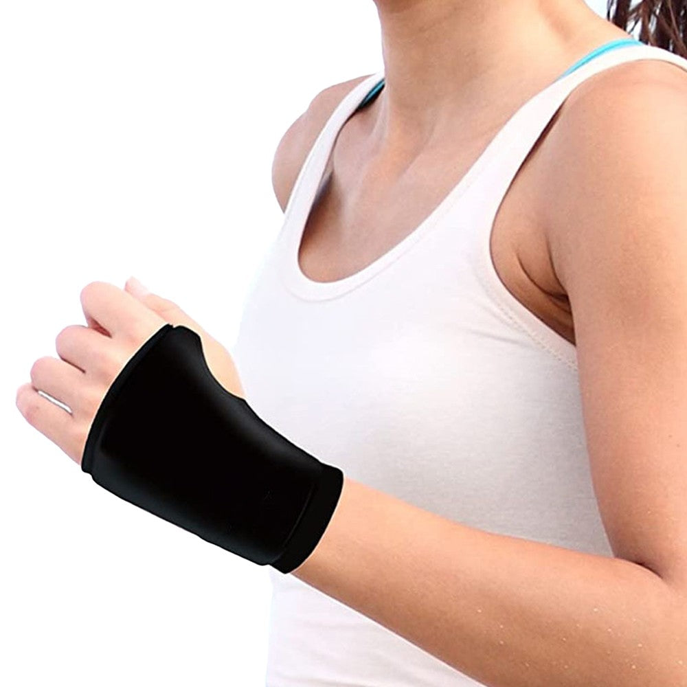 1Pc Wrist Ice Pack Reusable Gel Cold Pack Cold Wrap Sleeve for Muscle Pain Relief
