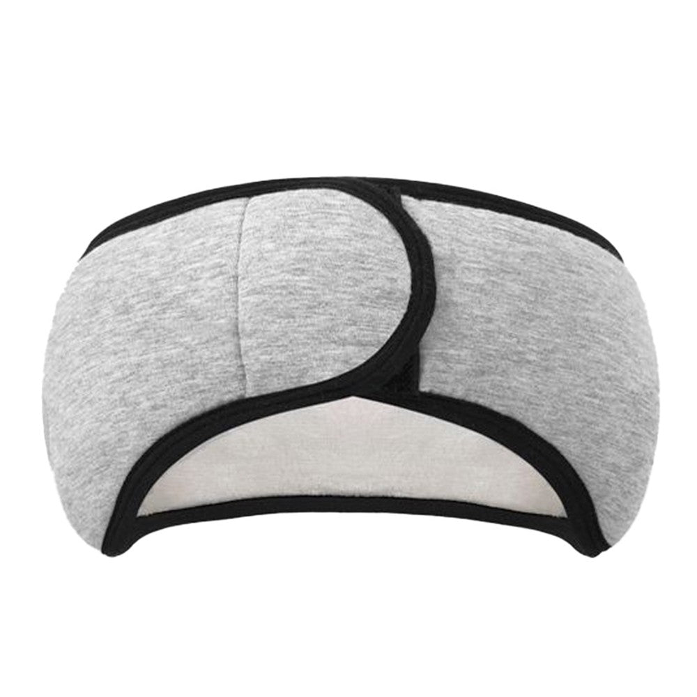 1Pc Blackout Eye Mask Ear Muffs Sleeping Eye Mask With Earplugs Grey