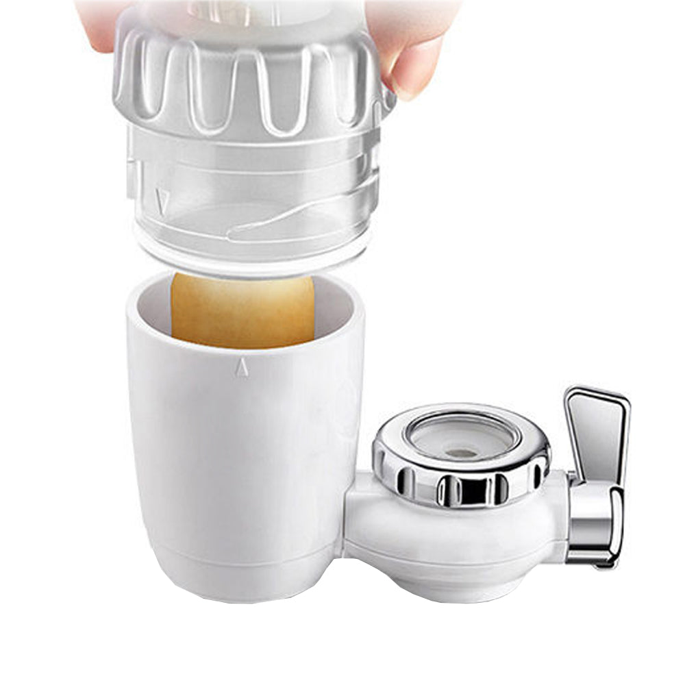 2 X Home Tap Water Filter Kitchen Bathroom Faucet Water Purifier