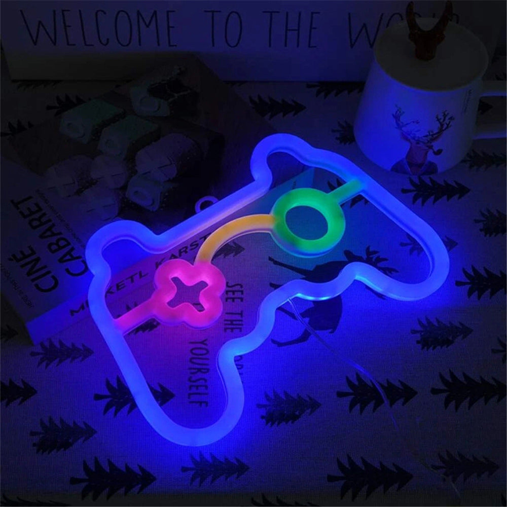 Game Shaped Neon Light LED Strip Lamp