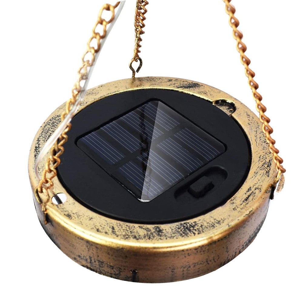 Retro Solar Wind Chime Lights For Garden Party Outdoor Decoration Crafts