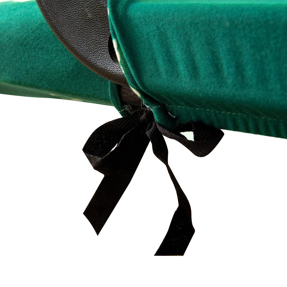 Christmas Printed Stretch Removable Swivel Office Chair Cover - Green L
