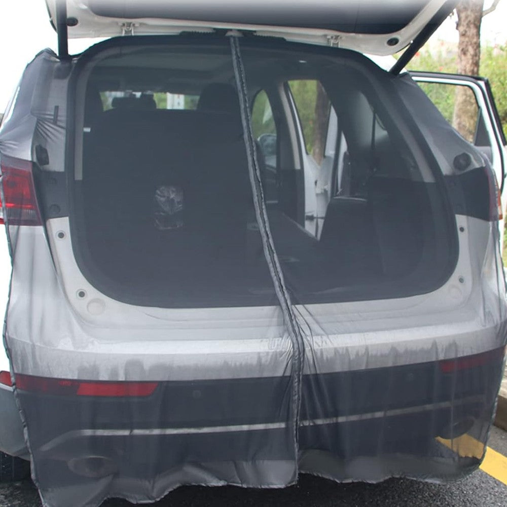 150x144cm for SUV Magnetic Car Tailgate Bug Mesh Screen Car Camping Accessories