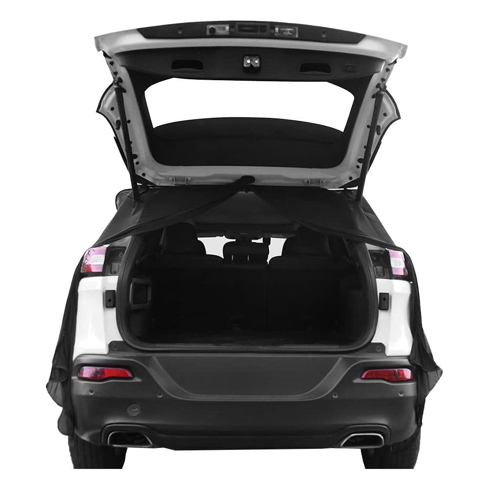 150x144cm for SUV Magnetic Car Tailgate Bug Mesh Screen Car Camping Accessories