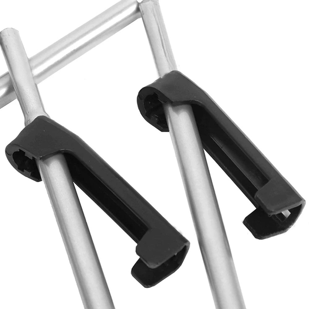 160cm Foldable Easel Stand Metal Art Easel Tripod Poster Display Stand - Silver