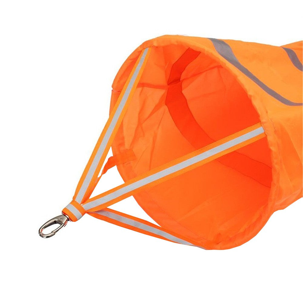 2M Outdoor Windsock Wind Direction Measurement Sock Bag with Reflective Strips
