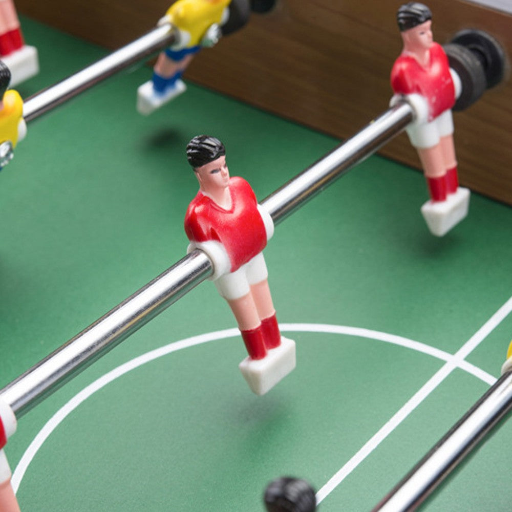 Table Top Football Game Set Kids Sport Toy Set with Two Balls and Score Keeper