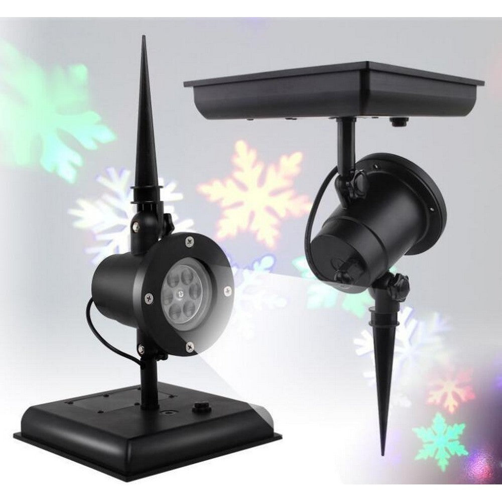 Christmas Solar Powered Snowflake Light