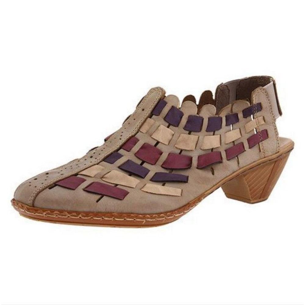 Women Cross Knit Short Boots