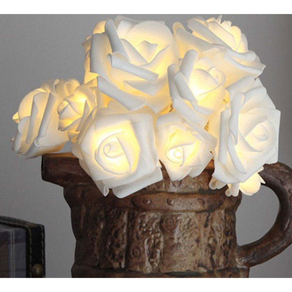 2 Pack 20LED RF 20 LED Rose Bedroom Fairy Lights