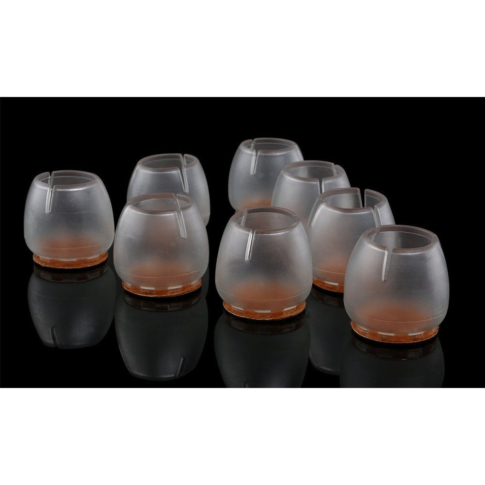 64PCS Silicone Chair Leg Caps for 25-29MM Round Legs